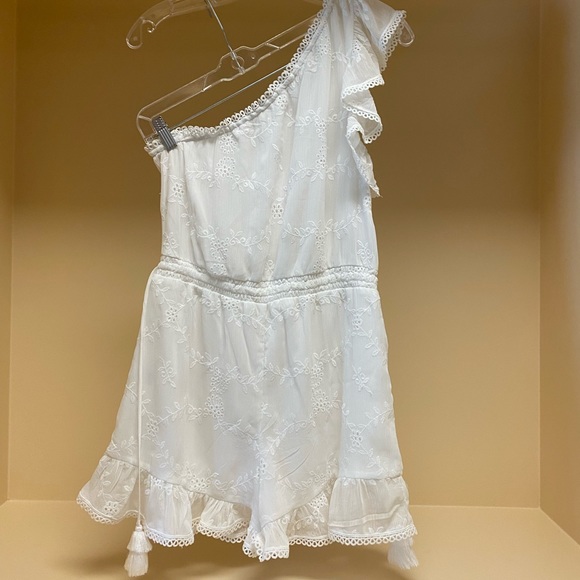 White Tularosa Romper - Picture 2 of 4